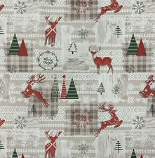 Wachstuch Tischdecke TRENDLINE geprägt Weihnachten P1152-1 eckig rund oval