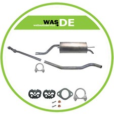 Komplette Auspuffanlage ab Kat