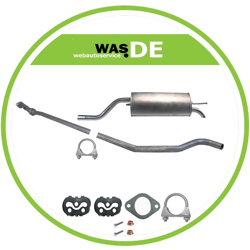 Komplette auspuffanlage kat - auspuffanlage,