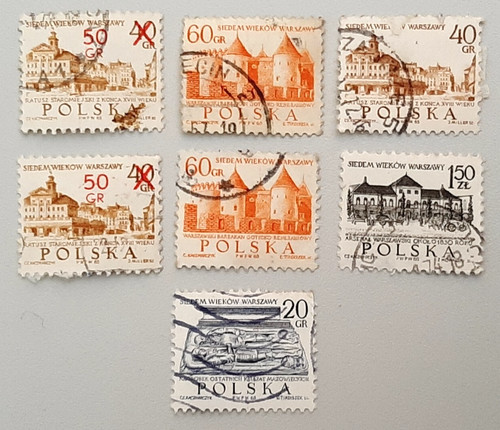 Polen 1965 briefmarke - polen,