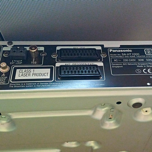 Panasonic ht1000 - panasonic, sa-ht1000