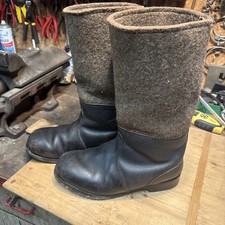 Zeitige DDR NVA Stiefel