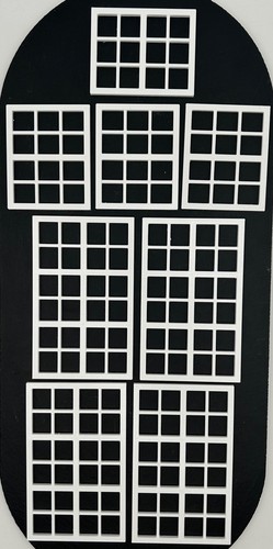 Stück industrie fenster set - 8,
