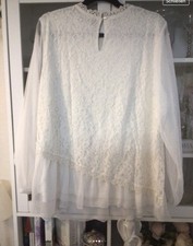 Damen Bluse / Spitzenbluse