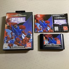 Speedball 2 (SEGA Mega Drive, 1992) in OVP Komplett mit Anleitung CIB