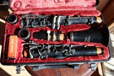 alte Jupiter Klarinette SCL -681 mit Koffer und Zubehör