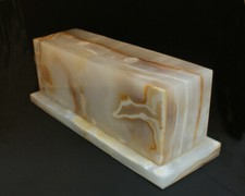 Onyxsockel für Bronzeskulptur, Büste, Skulptur, Bronzefigur, Kunstwerke, Art