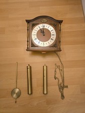 Vintage Pendel Wanduhr Tempus