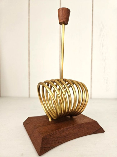 Mid century teak messing - mid‑century,