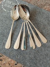 6 Menü Löffel, Berndorf, Classic Baguette, Nicron,21 cm