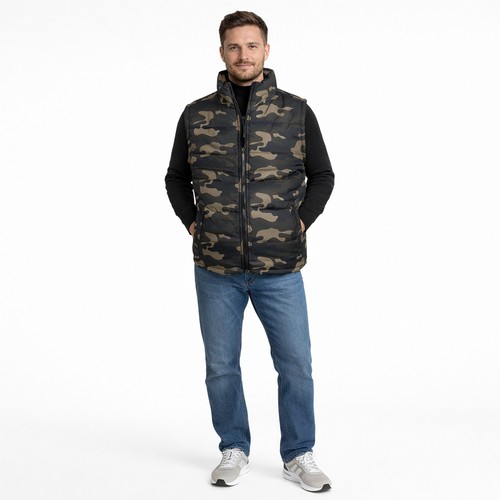 Winterweste militär tarnjacke - militär,