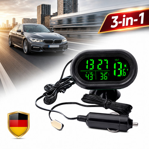 Spannungsmonitor auto uhr - auto,