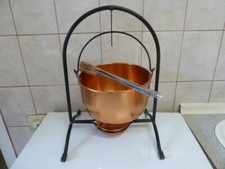 feuerzangenbowle ddr  Fondue ??  kupferfarben mit zucker und zange 