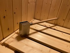 Edelstahl Saunakelle