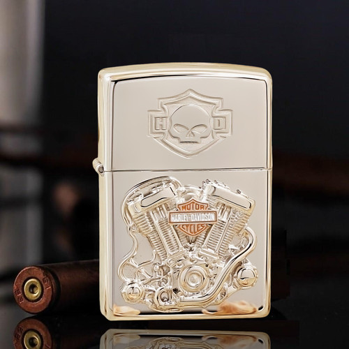 High polished harley - 3d,