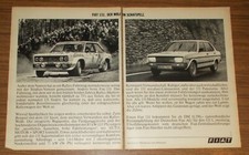 Seltene Werbung FIAT 131 ABARTH RALLYE GR. 4 - Der Wolf im Schafspelz 1979
