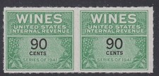U.S., 1942. Wine Tax Stamp