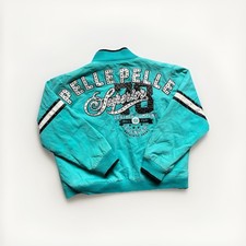 Pelle Pelle College Bomber Jacke Gr. M Vintage Rare y2k