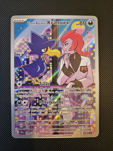 Pokemon karte team rockets - karte,