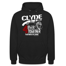 Bonnie & Clyde Kostüm Partnerlook Partneroutfit Pärchen Clyde Unisex Hoodie