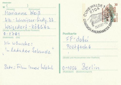 Brd mit sonderstempel - gs,
