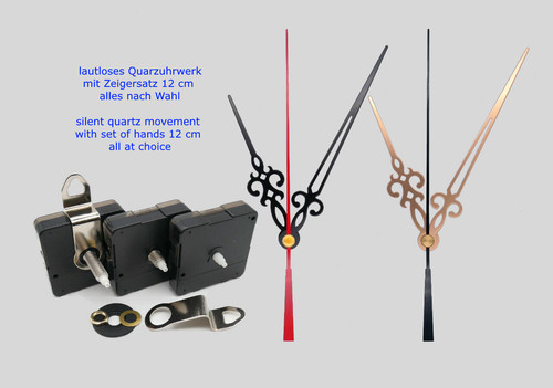 Quarz uhrwerk lautlos - quarz,