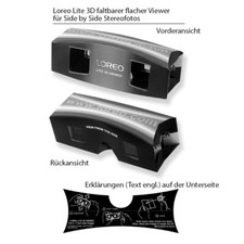 Loreo Lite 3D Viewer Stereofoto-Betrachter (neu/unbenutzt)
