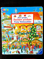Kinderbuch Sachen suchen Frohe Weihnachten Wimmelbuch Ravensburger ab 2 Jahren