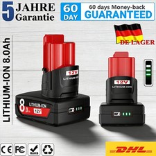 Für Milwaukee M12 XC 6,0Ah