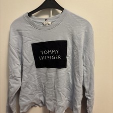 Tommy Hilfiger Damen Sweatshirt Hellblau