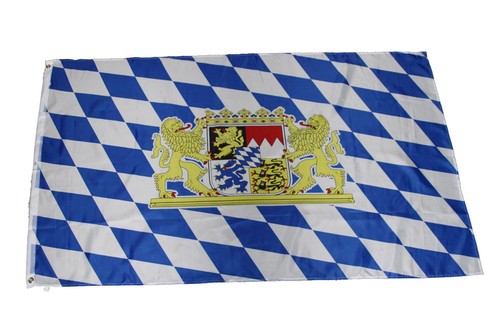Flagge fahne bayern mit - fahne,