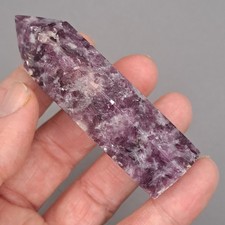 Lepidolith-Obelisk, ca