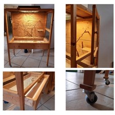 Zimmervoliere für Ziervögel Holz