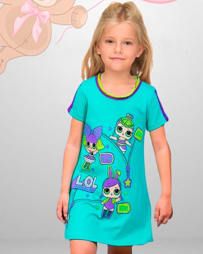 Mädchen sommer tunika kleid - mädchen,