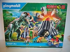 Playmobil 70327 Dinos XXL T-Rex Dinosaurier mit Vulkanausbruch