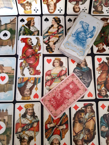 Antik kartenspiel tarok - antik,