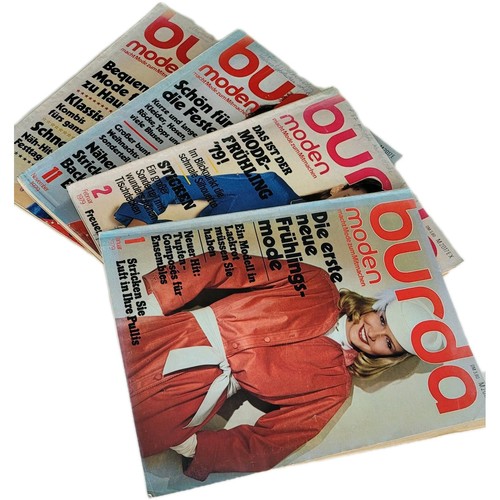 Burda modehefte von 1979 - burda,