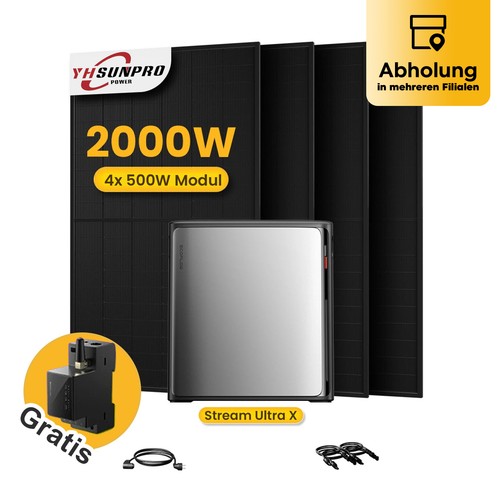 2000w bifazial balkonkraftwerk - 2000w,