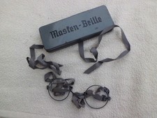 Wehrmacht Maskenbrille/Dienstbrille mit Etui