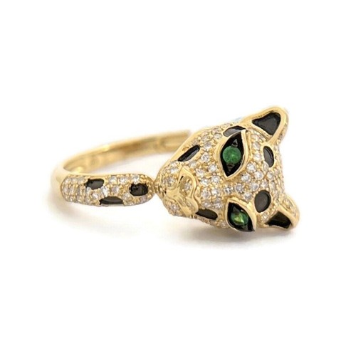 Diamant panther ring tier - panther,