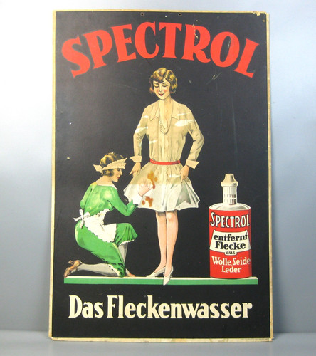 Großes altes werbeschild - großes,