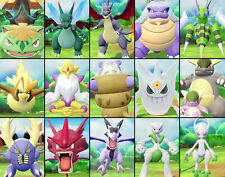 Alle Mega Shiny Pokémon Low Lvl 6 Dv/Ev Max Pokémon Let‘s Go Pikachu/Evoli Home