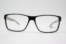 Brille Götti Switzerland MARELL BLKY Schwarz Transparent Oval Brillengestell Neu