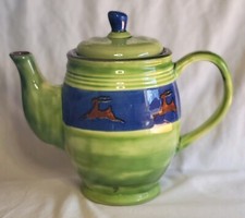 Enesco reindeer teapot - enesco,