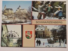 Schwarzenberg,Schloß.  Kirche, Erzgebirge, Schwarzenberger Weihnachtsmarkt