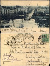 Ansichtskarte Tiergarten-Berlin Lützowplatz 1904