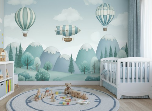 Fototapete kinderzimmer wald - fototapete,