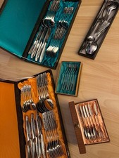 DDR Kult - Besteck ABS Diana Jagdmotiv Tiere Top Zustand für 12 Personen