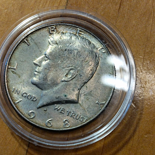 Usa half dollar 1968 - usa,
