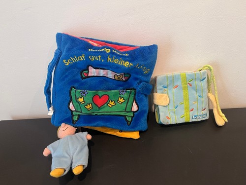 Stoffbuch babyspielzeug hedwig - stoffbuch,